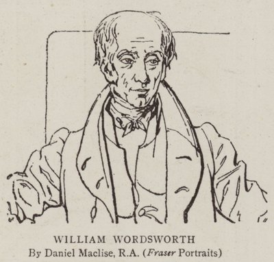 William Wordsworth by Daniel Maclise